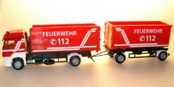 Mercedes Benz Axor Abrollmulden-HZ Feuerwehr