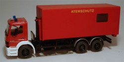 Mercedes Benz Atego Abrollbehälter Feuerwehr