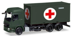 Mercedes Benz Actros L WLF mit Sanitätscontainer Bundeswehr