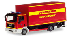 MAN TGL Planen-LKW mit Ladebordwand Feuerwehr Ingolstadt